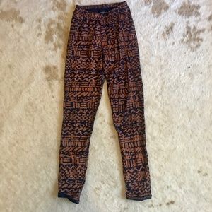 Stussy patterned leggings